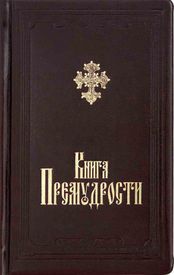 купить - Книга Премудрости в кожаном переплете, золотой обрез, с закладкой - фото 1