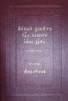 Новый Завет Господа нашего Иисуса Христа в 2-х книгах с парал. переводом