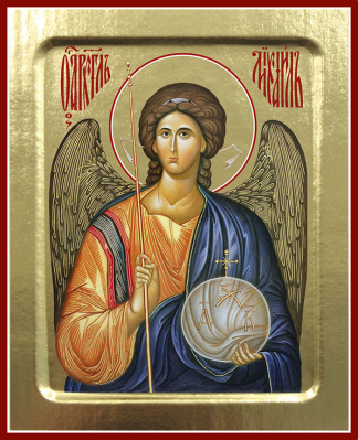 купить - Икона Архангела Михаила (поясная) на дереве: 125 х 160 - фото 1