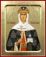 Икона Ольги, равноапостольной княгини на дереве: 125 х 160