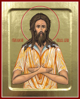 Икона Алексия человека Божия, святого на дереве: 125 х 160