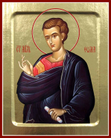Икона Фомы, апостола на дереве: 125 х 160