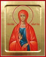 Икона Евы Праматери, праведной на дереве: 125 х 160