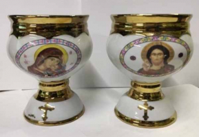 Лампада настольная с ликом